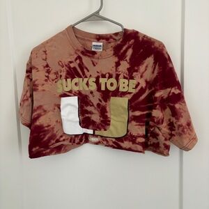 FSU GAME DAY CROPPED TEE sz L